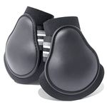 HORZE Adepto Fetlock Boots - Black - Horse