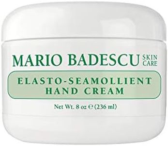 Mario Badescu Elasto-Seamollient Hand Cream - Rich, Thick Hand Lotion for Ultra-dry or Frequently Washed Hands - Hand Moisturizer with Elastin & Vitamins, 8 Oz