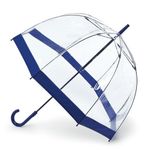 Fulton Birdcage One Women's Umbrella Navy Border One Size