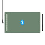 XP-Pen Deco LW 10x6 inch Graphic Tablet with Bluetooth Connectivity, Battery-Free X3 Chip Stylus and 8 Shortcut Keys Compatible with Chrome, Windows, Linux, Mac, and Android(Green)