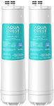 AQUA CREST RC 1 EZ-Change Basic Water Filtration Replacement, Replacement for Culligan® IC-EZ-1, US-EZ-1, RV-EZ-1, Brita® USF-201, USF-202, DuPont® WFQTC30001, WFQTC70001, 3K Gallons (Pack of 2)