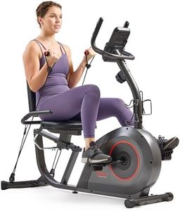 Sunny Health & Fitness Smart Recumbent Bike