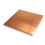 VAKOOBA Pure Copper Earth Plate 150mm x 150mm x 1mm - Safe Earthing Plate for Household and Industrial Earthing…