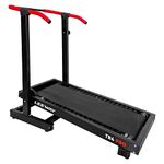 LEEWAY TR4 PRO Manual Treadmill for Home | Non Electric Running Machine with 48x16in Surface| Foldable Jogging Treadmill for Home Gym, Small Spaces, Seniors | Roller Walking Pad, No Electricity Needed