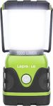 LE Outdoor LED Camping Lantern, 1000LM, Dimmable, Battery Powered, Water Resistant LED Camping Light, Portable Camping Lamp for Hiking, Fishing, Emergency, Power Outage