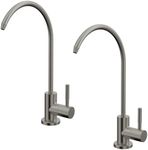GRANDJOY 2-Pack Brushed Nickel High