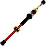 18" .40 Cal Velocity Blowgun with 12 Sharp Target Darts and 8 Stunner's Made by Venom Blowguns (Red)