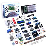 GeeekPi Raspberry Pi Pico Micro Python Programing Kit with Raspberry Pi Pico, Breadboard, I2C 1602 LCD Display Module for Raspberry Pi Beginners & Software Engineer