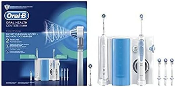 Oral-B Oral Health Center Oxyjet Cleaning System + Pro 900 Toothbrush