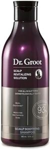 Dr. Groot Scalp Revitalizing Shampoo with Biotin, Centella, and Prebiotics - Moisturizing Korean Kbeauty Solution for Dry Scalp