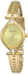 Sonata Quartz Analog Champagne Dial Stainless Steel Strap Watch for Women-NS8063YM02