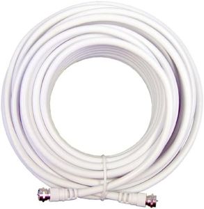 weBoost Wilson Electronics 20 ft. White RG6 Low Loss Coax Cable (F-Male to F-Male)