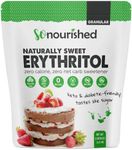Erythritol Sweetener Granular (2.27 KG / 80 OZ) No Calorie Sweetener, Non-GMO, Natural Sugar Substitute