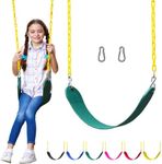 Jungle Gym Kingdom Swing Set Accessories - 1 Pack, Heavy Duty Parts, Chain & Seat - Outdoor Playset for Kids, Swing Sets Outdoor Backyard