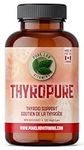 Pure Lab Vitamins - ThyroPure 120 Vegi-Caps - Support Supplement for Men and Women - Immune System Support - Helps to Prevent Iodine Deficiency - 5 Essential Nutrients