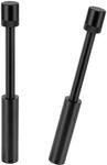 GPU Support Bracket, 2 pcs Graphics Card Support, Aluminum Alloy GPU Sag Holder, Black Gpu Stand Bracket Adjustable 74-120MM for Graphics Card Video Card