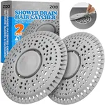 Shower Drain Hair Catcher, 2 Pack P