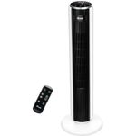LEVOIT 28dB Tower Fan for Bedroom, Electric Cooling Fan with Remote Control 90° Oscillating 5 Speeds 4 Modes 12H Timer LED Display, Advanced Sleep Mode, 36 Inch for Bedroom, White