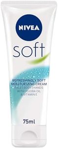 NIVEA SOFT 75ML MOISTURISING CREAM FACE/BODY/HANDS NEW - TRAVEL SIZE by Nivea