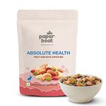 Paper Boat Absolute Health, Premium Fruit, Nut & Fiber SuperMix, Healthy Mixed Nuts with Dry Fruits | Almonds | Cashews | Cranberry | Pumpkin Seeds | Candied Amla, Pouch (200g)