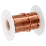 PATIKIL 99.9% Soft Copper Wire, 13Gauge/1.8mm Diameter 5m/16.4ft Spool Pure Copper Craft Wire for Jewelry Making Beading Garden Plants