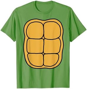 Turtle Shell Shirt KIDS DIY Halloween Costume FRONT + BACK