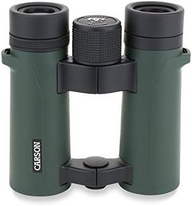 Carson 10x34mm RD Series Compact Open-Bridge Waterproof High Definition Binoculars