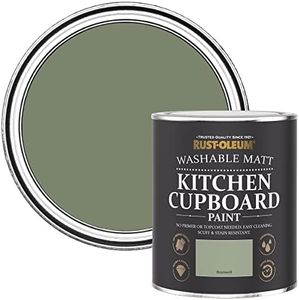 Rust-Oleum Green Kitchen Cupboard Paint in Matt Finish - Bramwell 750ml