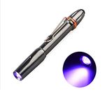 POCKETMAN UV Torch Ultra Violet Torch Blacklight Flashlight Pen Light Detector 395nm UV Flashlight LED Penlight