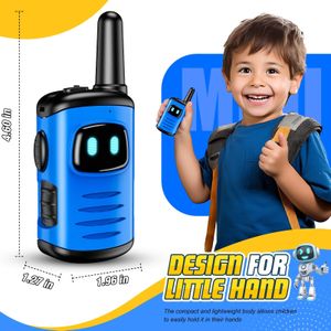 EUTOYZ Kids Walkie Talkies 3-Pack – Long Range Two-Way Radios