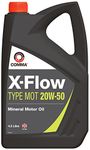 Comma XFMOT1G X-Flow Type Mot 20W50 Mineral Motor Oil , 4.5 Liter