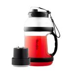 BlendLife Max Portable Blender, Large 2000ml Gallon Capacity, 240W, 4000mAh Battery, USB-C Charging Port, Travel Sipper & Lid Included, Perfect for Juices, Shakes, Smoothies, 1-Year Warranty - Black