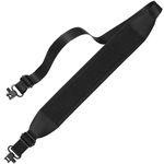 EZshoot Two-Point Sling with Swivels, Comfortable Neoprene Padded Hunting Sling, Length Adjustable Shoulder Strap for Outdoors