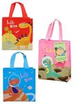 Le Delite Dinosaur Theme 10 pieces Party Favor Gift Bags for Birthday Return Gifts for Kids | Dinosor Printed Gift Bags For Gifting | Weddings | Birthday | Holiday Presents (Dinosor Print)