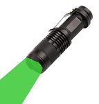 RaySoar 3 Mode 150 Yard Green Hunting Light Flashlight LED Flashlight Green Light Coyote Hog Varmint Predator Light for Night Hunting Observation