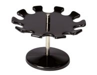 MAUL Round Version Premium Stamp Holder Metal Stamp Rack for 10 Stamps - Black