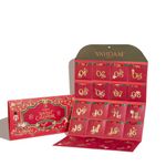 Limited Edition - Advent Calendar 2024 Folding Gift Box | 24 Unique Loose Leaf Teas - Holiday Gift Pack | Christmas Advent Calendar 2024 for Adults, Advent Calendar 2024 Adult Women and Men | VAHDAM