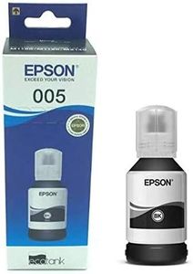 Epson 005 120 ml Black Ink Bottle, Compatible with M1100/M1120/M2140 Printer Models