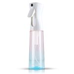 Continuous Hair Plant Mister Spray Bottle Fine Empty Small Mist Spray Bottles Mist Sprayer Water Alcohol Cleaning Spray Mist Bottle for Curly Hair Styling Products,Plants,Barber Accessories