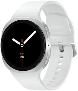 Samsung Galaxy Watch 8 (2025) 40mm Bluetooth Smartwatch, Cushion Design, Fitness Tracker, Sleep Coaching, Running Coach, Energy Score, Heart Rate Tracking, Silver [US Version, 2 Yr Warranty]