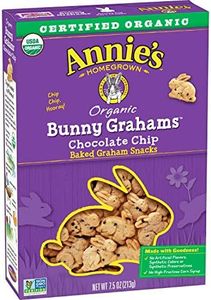 Annie's Homegrown Chocolate Chip Bunny Grahams Whole Grain Snacks, 7.5 Ounce