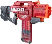 Nerf Mega Motostryke Motorized 10-Dart Blaster - Includes 10 Official Nerf Mega Darts and 10-Dart Clip - for Kids, Teens, Adults