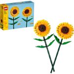 LEGO Sunflowers Building Kit, Artificial Flowers for Home Décor, Flower Building Toy Set for Kids, Sunflower Gift for Girls and Boys Ages 8 and Up, 40524