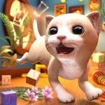 Real Open World Cat Simulator Animal Games 2023: My Ultimate Cute Kitten Pet Simulator Life Virtual Cat Game for Kids