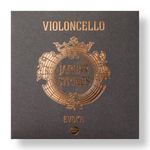 Jargar Evoke Cello Set | Cello Strings 4/4 Full Set for Professionals and Aspiring Cellists | Brilliant, Round, and Focused Sound with Elegant Timbre | Made In Denmark | Full Set