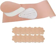sharmony DIY BoobTape for Large Breasts | 8-inch Wide BoobyTape with 4" Petals | Bob Tape for XXL Breast Lift | BreastTape Lifting Large Breast to Sculpt Your Body Vanilla