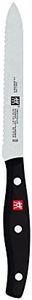 ZWILLING J.A. Henckels Serrated Utility Knife Twin® Signature 5" Serrated/Utility Knife 5-inch Black/Stainless Steel