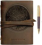 Tree of Life Leather Journal Emboss