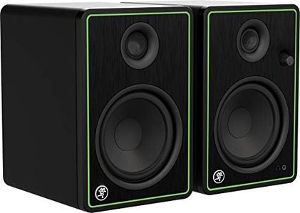 Mackie CR5-X Active 5" Creative Reference Monitors - 80 W Computer Speakers perfect for DJ Production, Home Studios, Content Creators, Gaming and Listening to Music