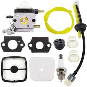 AISEN Carburetor for Echo Mantis 2 Cycle 7222 7225 7920 7924 7230 7234 7240 Tillers Cultivator TC-210 TC-210i TC-2100 SV-5C/2 SV-4B SV-4/B A021001092 C1U-K17 C1U-K27B